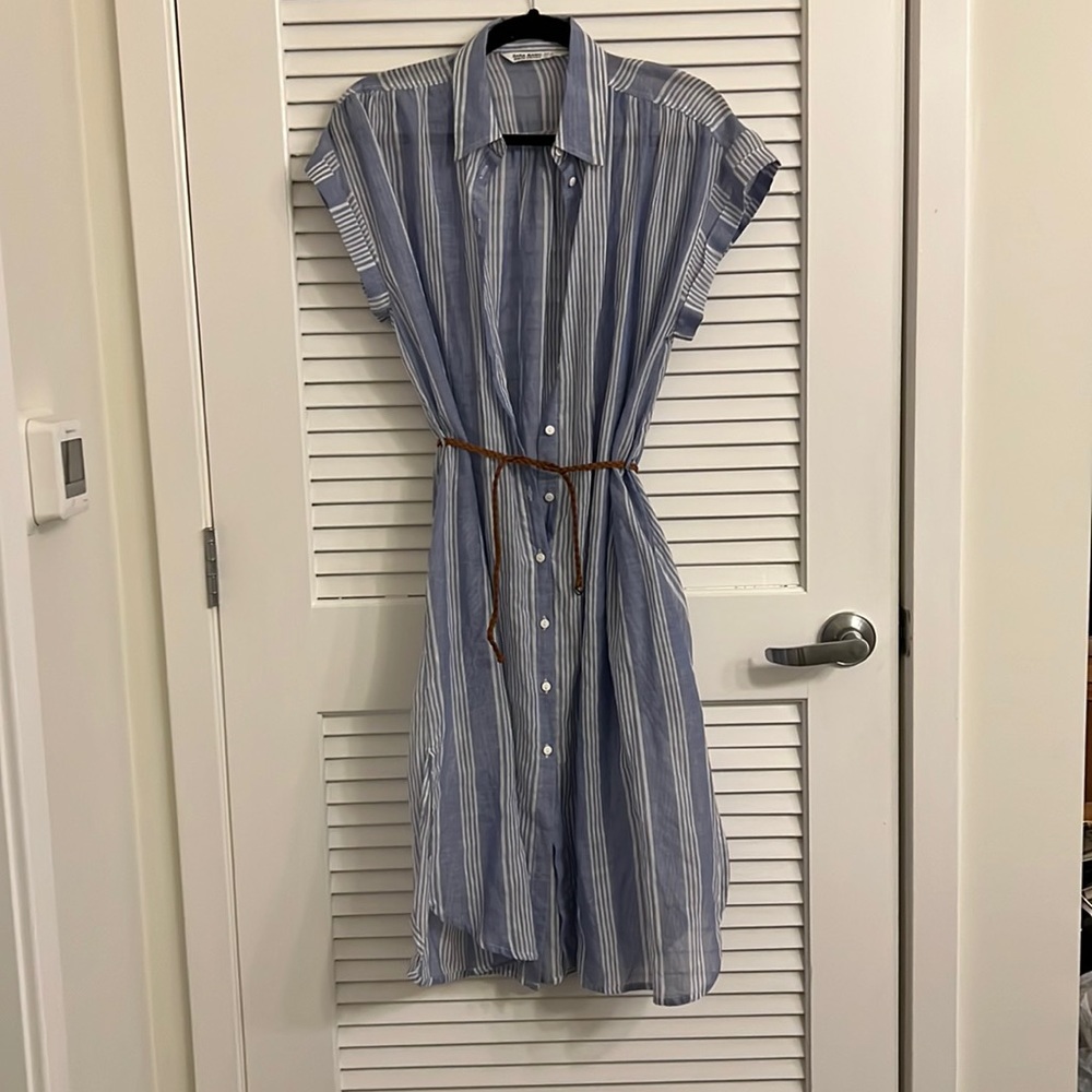 Zara Shirt Dress or Beach Coverup